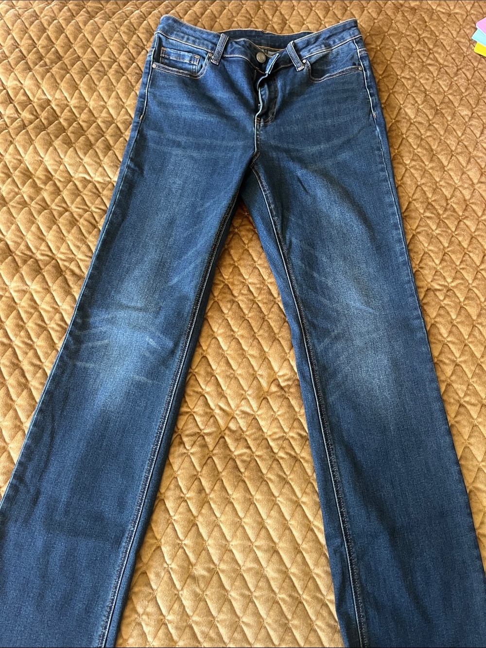 Grace & Lace Women’s Dark Blue Denim Jeans